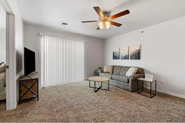 Open Living Room at Red Rock Apartments, Rapid City, SD, 57702